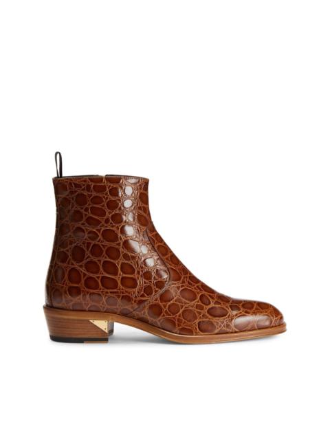 Fabyen leather boots