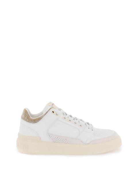 'B COURT' MID TOP SNEAKERS