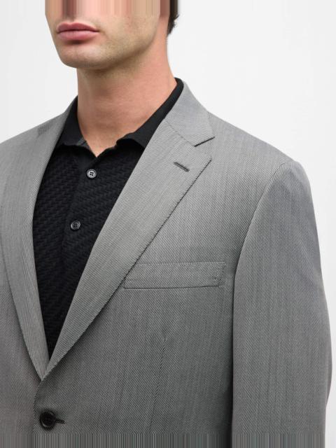 Brioni Men's Wool Twill Suit