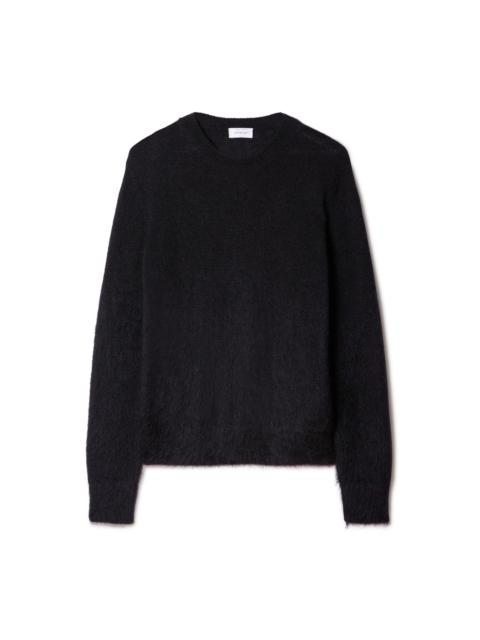 Off-White Mohair Arrow Knit Crewneck