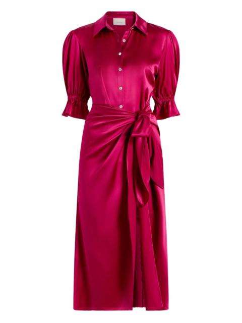 Cinq à Sept Fabbie twist-detail midi dress