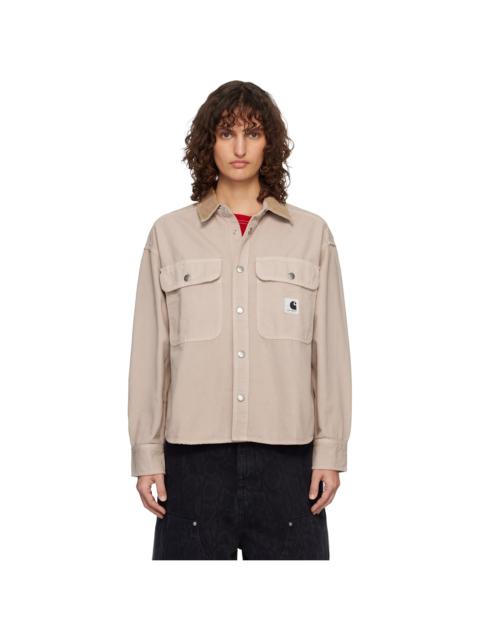 Carhartt WIP Beige Prescott Overshirt