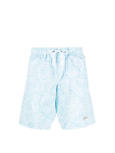 VERSACE Barocco-print board shorts