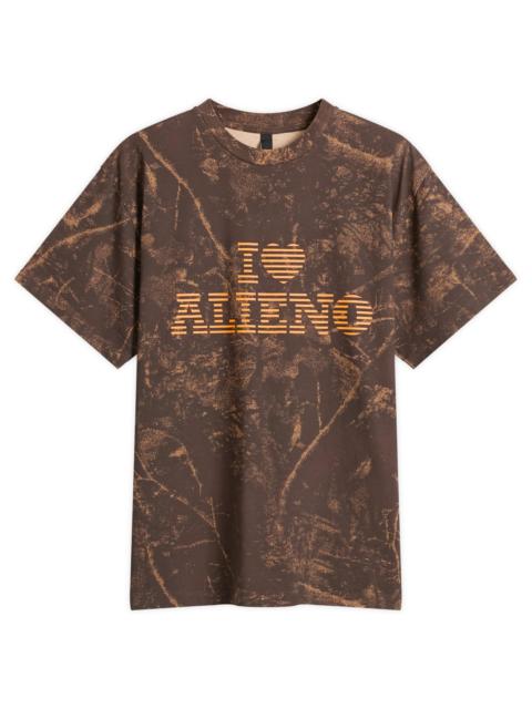 No Problemo No Problemo I Love Alieno Camo T-Shirt