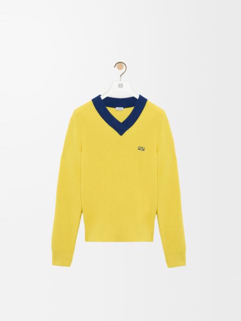Loewe Sweater in cotton and wool