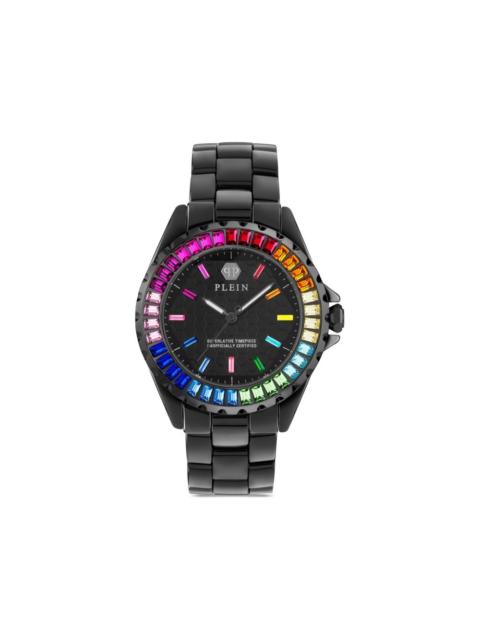 PHILIPP PLEIN Queen embellished-dial 38mm