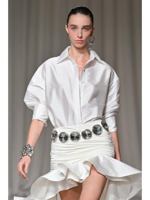PatBO TAFFETA PATRICIA SHIRT (RUNWAY)