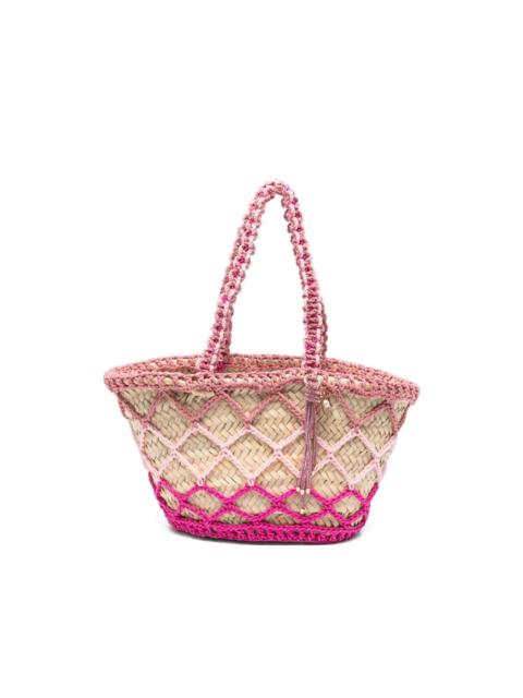 Rosantica medium braided-rope tote bag