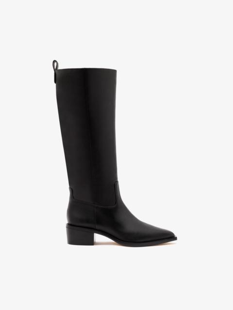 Larroudé Florencia Boot In Black Leather