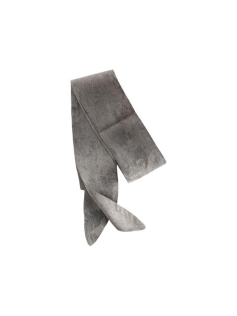 Ziggy Chen Digital Print pointed scarf