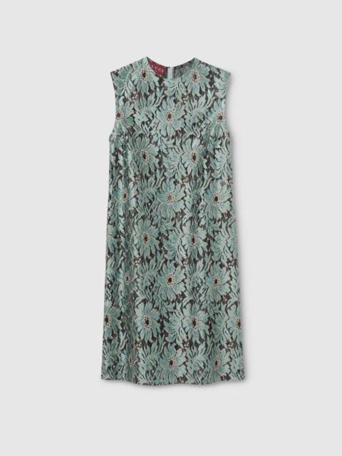 GUCCI Floral lace dress