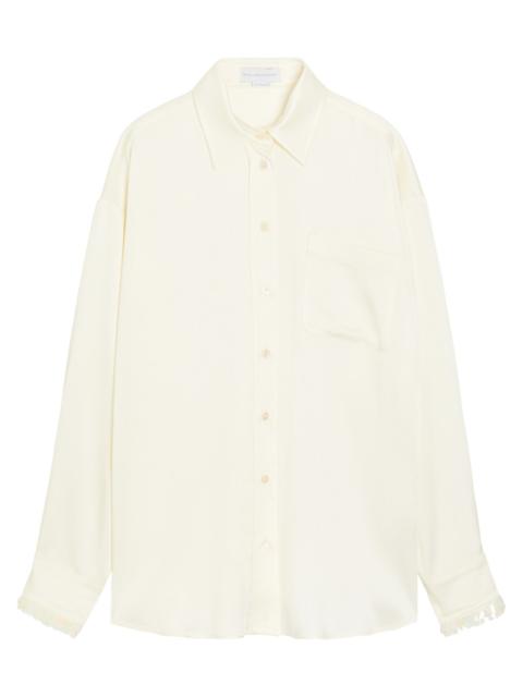 Stella McCartney Stella Mccartney Embellished Satin-crepe Shirt