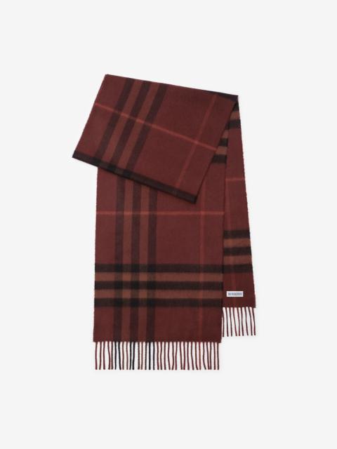 Burberry Check Cashmere Scarf
