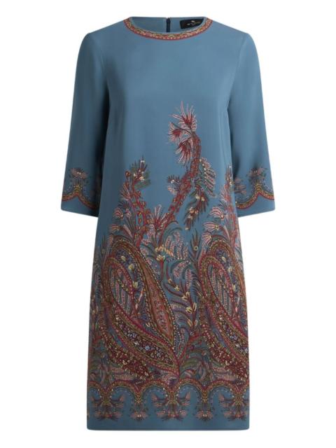 Etro paisley-print mini dress