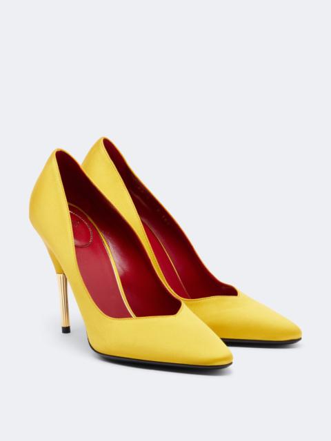 Valentino Enigme satin pumps