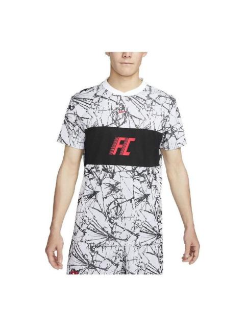 Nike Nike Dri-FIT F.C. Short Sleeve Soccer Jersey 'White' DV9770-100