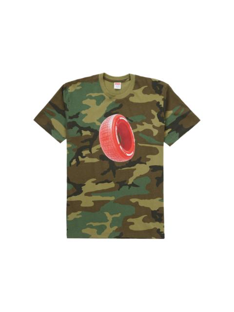 Supreme Supreme Tire Tee Woodland Camo