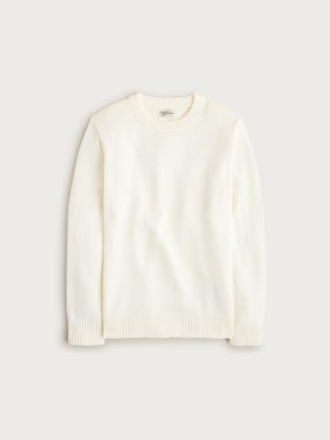 J.CREW Heritage cotton crewneck sweater