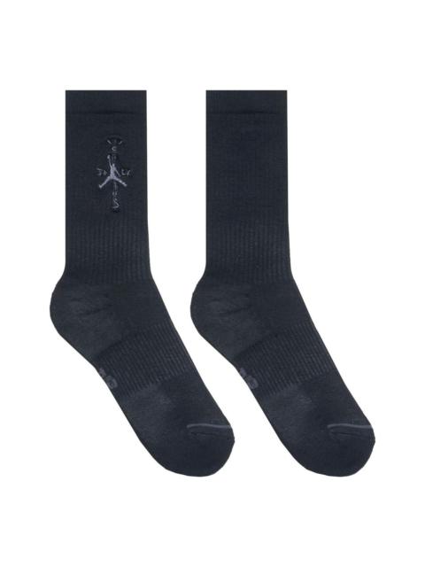 Jordan Air Jordan x Travis Scott Crew Socks 'Black' FV4054-010