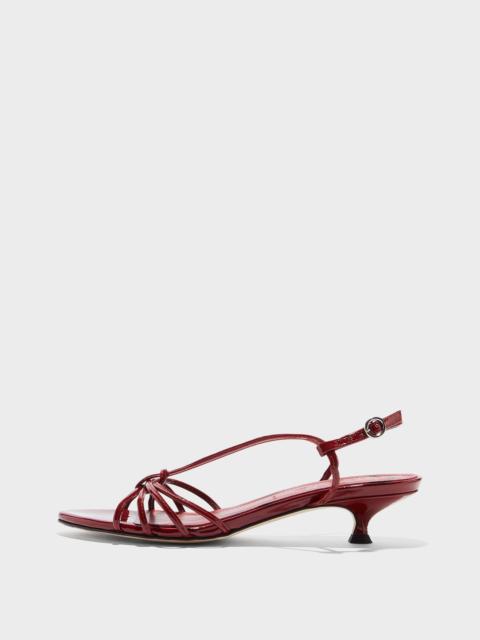Aeyde Amara Patent Leather Sandals