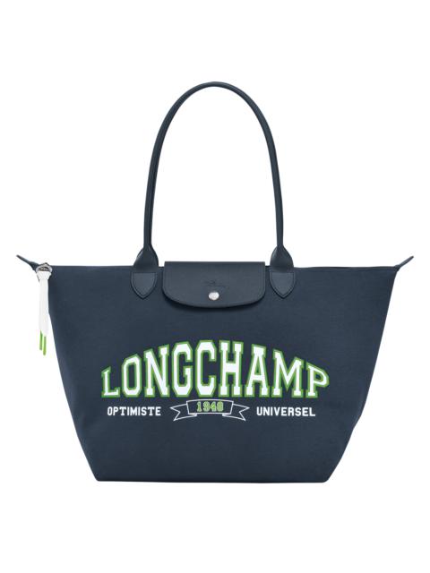 Longchamp Le Pliage Collection L Tote bag Navy - Canvas