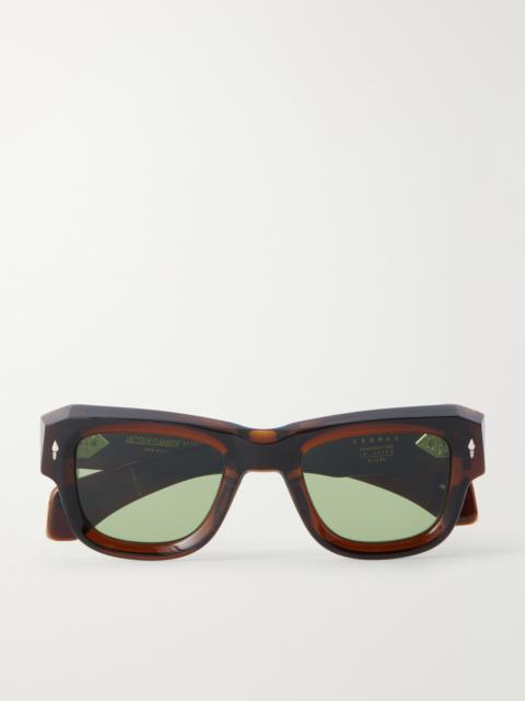 JACQUES MARIE MAGE Conrad D-Frame Acetate Sunglasses