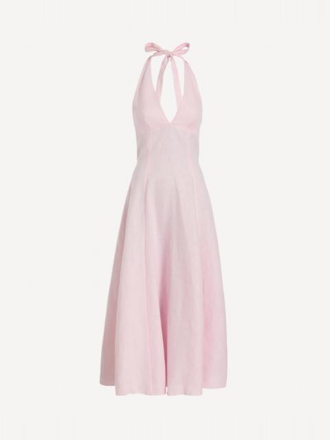 FAITHFULL Marais Pink Midi Dress