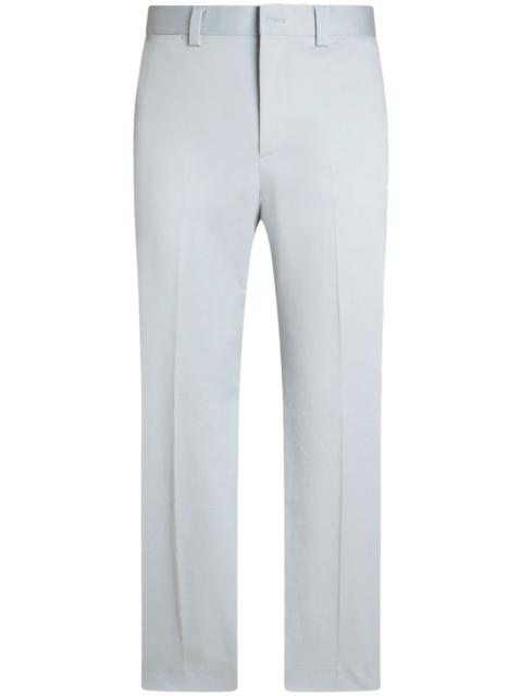 Etro pressed crease trousers