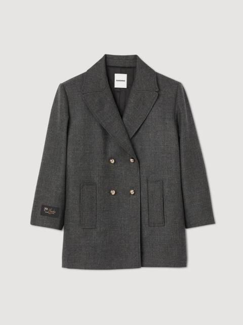 Sandro Wool pea jacket