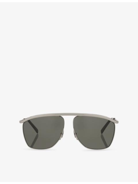 SAINT LAURENT SL 820 Victoire Metal Sunglasses