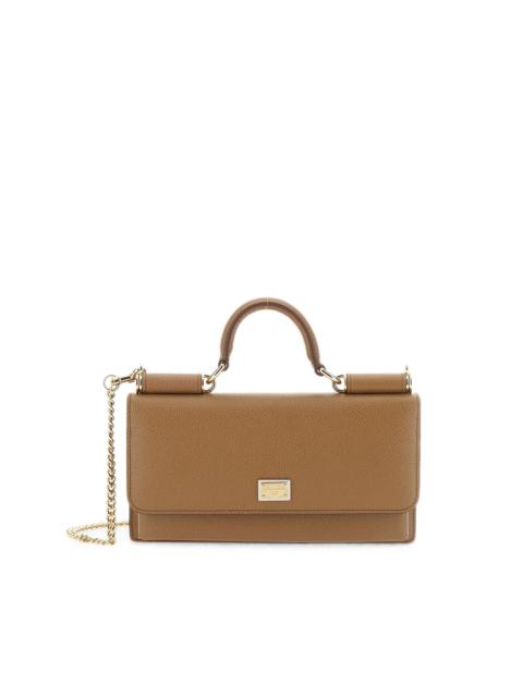 Dolce & Gabbana Dauphine leather mini bag