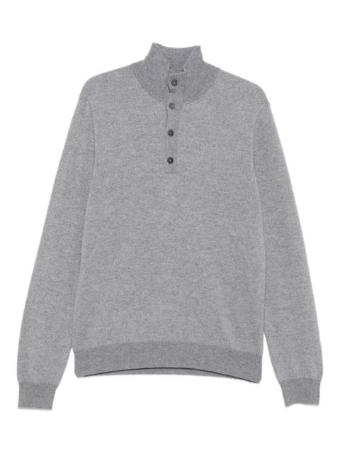 CORNELIANI button-fastening sweater