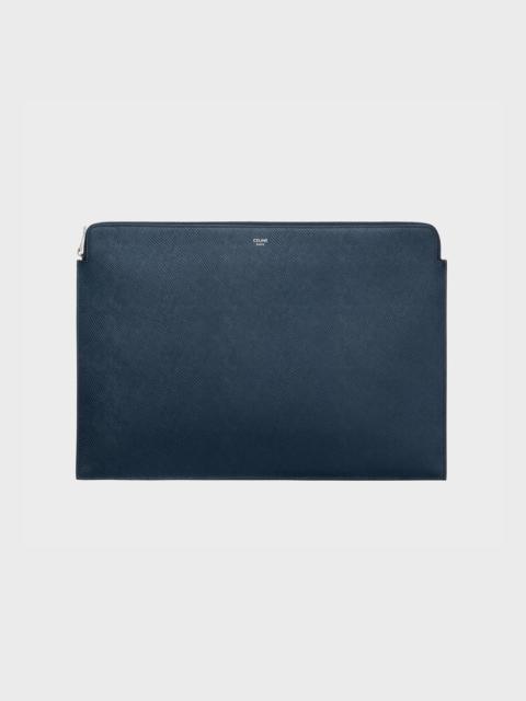 CELINE DOCUMENT HOLDER IN GRAINED CALFSKIN