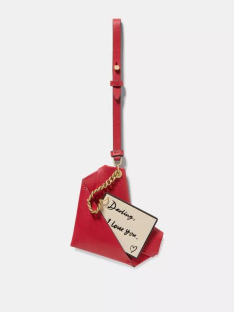 kate spade Yours Truly Origami Heart Bag Charm