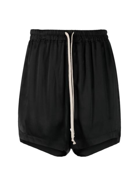 Rick Owens drawstring silk shorts