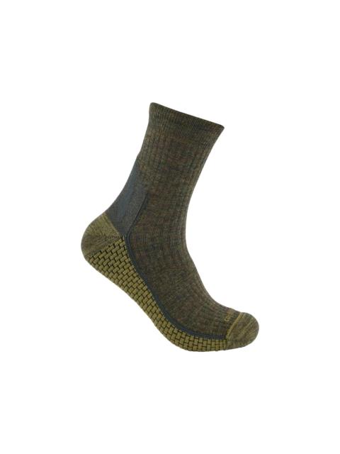 Carhartt Carhartt Force® Grid Midweight Merino Wool Blend Quarter Sock