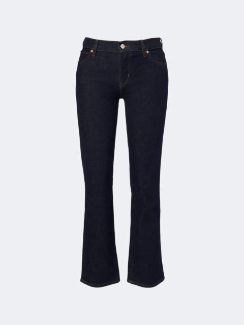 FRAME Cigarette cropped straight jeans