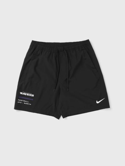 Nike NFL Baltimore Ravens Team Logo Nike Form Dri-FIT Unlined Woven 7 Short
