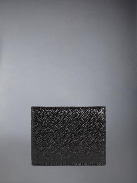 Thom Browne PEBBLE GRAIN COIN COMPARTMENT BILLFOLD