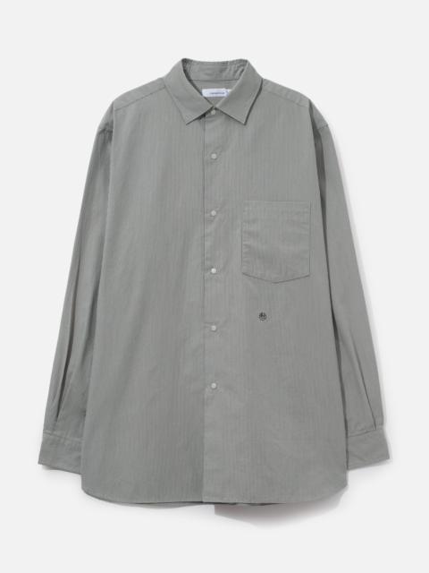 Nanamica REGULAR COLLAR STRIPED WIND SHIRT