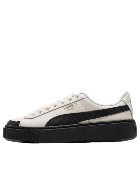 PUMA (WMNS) PUMA Basket 'Cream White Black' 397250-01