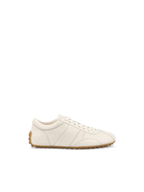 Tod's laces leather trainers
