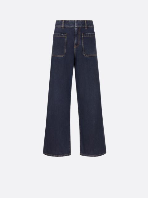Dior Denim Couture Flared Jeans