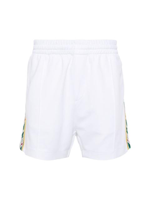 CASABLANCA logo-embellished jersey shorts