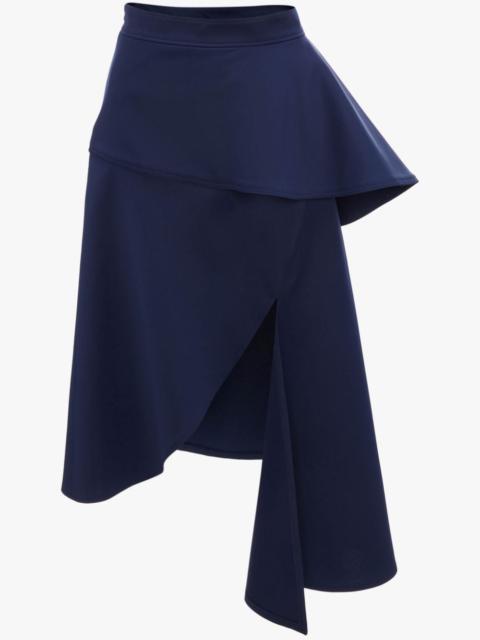 JW Anderson PEPLUM SLIT SKIRT