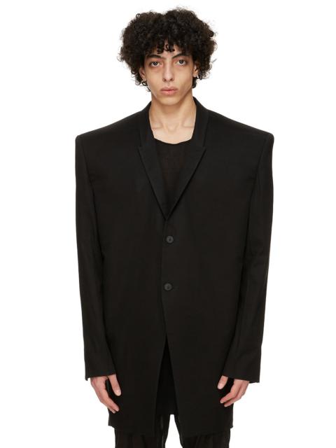 Rick Owens Black Hollywood Rick S Tatlin Blazer