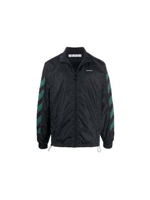 Off-White OFF-WHITE Diag Nylon Jacket Black/White