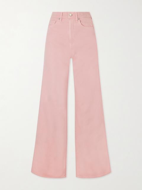 VERONICA BEARD Taylor Cotton-blend Straight-leg Pants