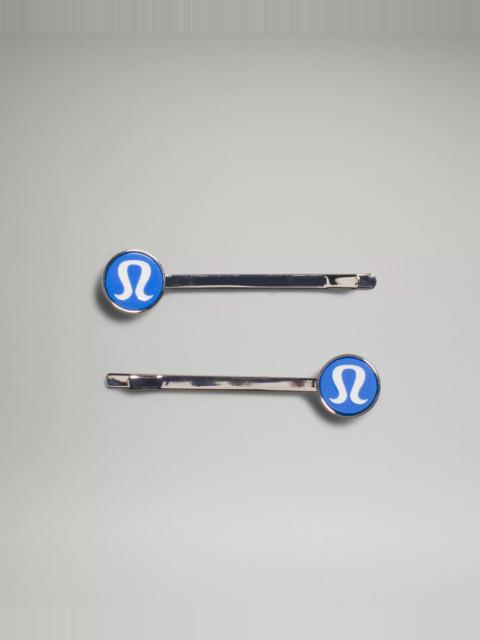 lululemon Logo Bobby Pins *2 Pack