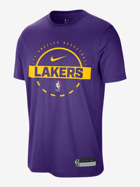 Los Angeles Lakers Authentics Men's Nike Dri-FIT NBA Practice T-Shirt